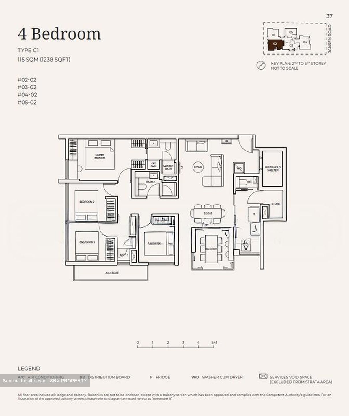Jansen House (D19), Condominium #495330121